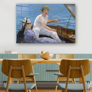 Quadro Decorativo em Vidro Temperado Multicolor 70x100cm - Arte Moderna para Parede