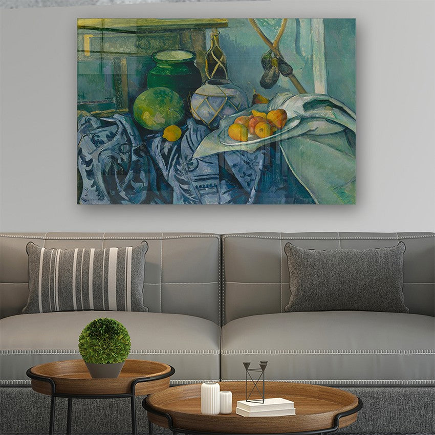 Quadro Decorativo em Vidro Temperado Multicolor 70x100cm - Arte Moderna para Parede