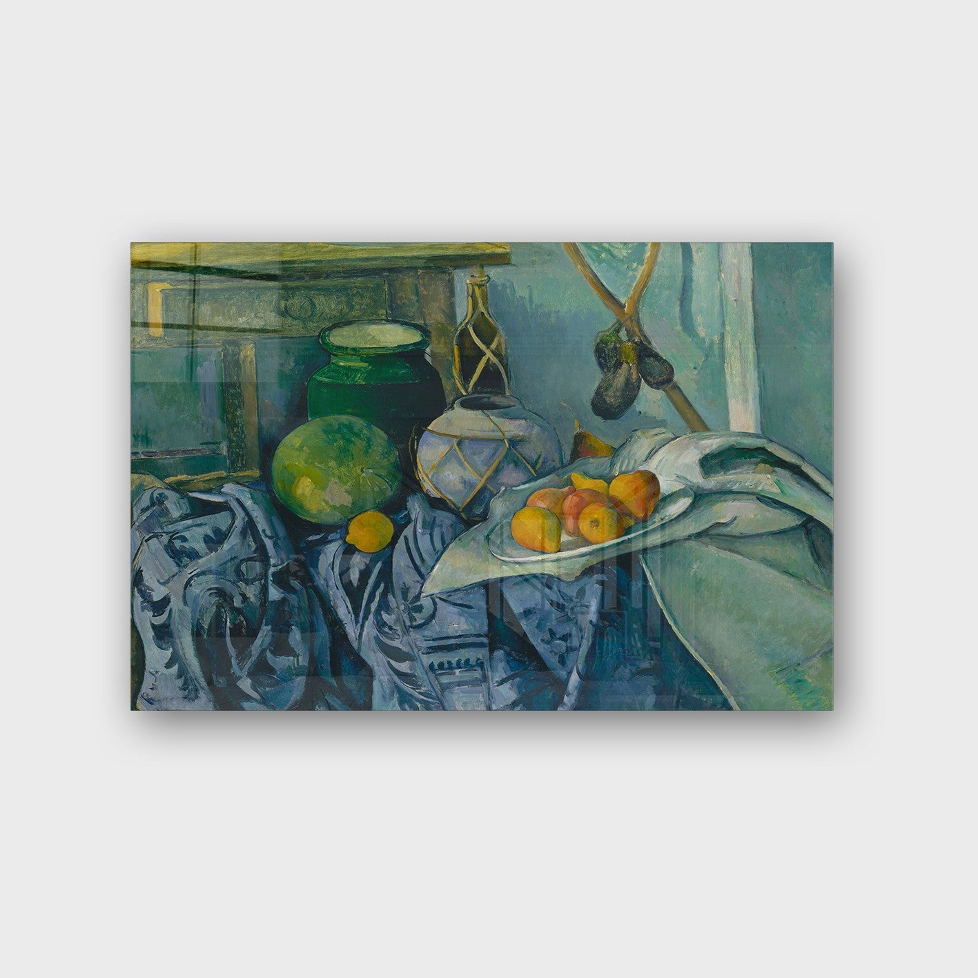 Quadro Decorativo em Vidro Temperado Multicolor 70x100cm - Arte Moderna para Parede