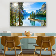 Quadro Decorativo em Vidro Temperado Multicolor 70x100cm - Arte Moderna para Parede