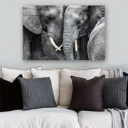 Quadro Decorativo em Vidro Temperado Multicolor 50x70cm - Arte Moderna para Parede