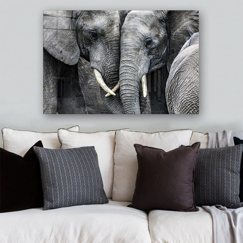 Quadro Decorativo em Vidro Temperado Multicolor 70x100cm - Arte Moderna para Parede