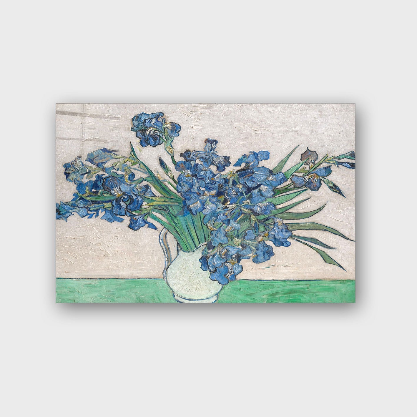 Quadro Decorativo em Vidro Temperado Multicolor 70x100cm - Arte Moderna para Parede