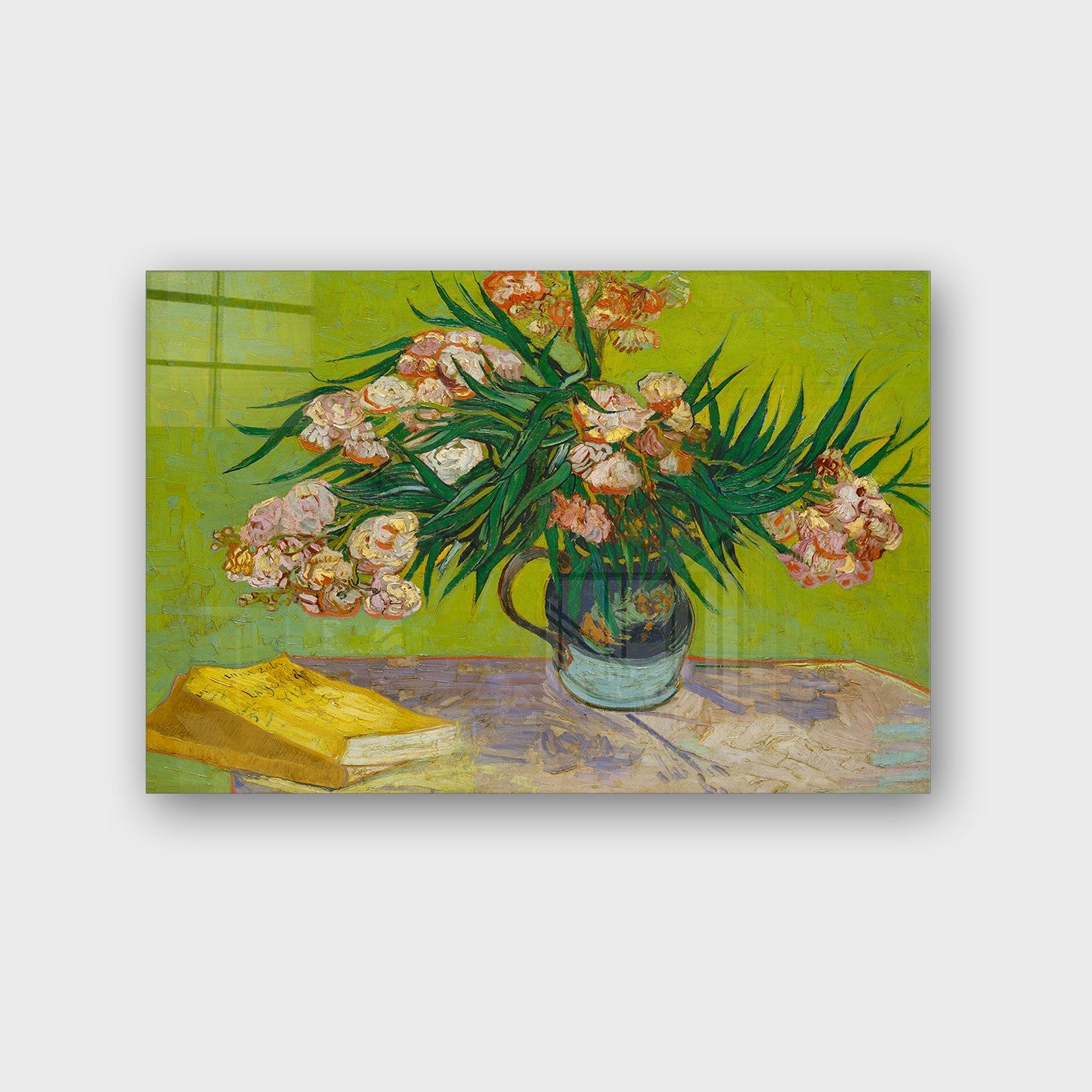 Quadro Decorativo em Vidro Temperado Multicolor 50x70cm - Arte Moderna para Parede