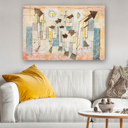 Quadro Decorativo em Vidro Temperado Multicolor 40x60cm - Arte Moderna para Parede