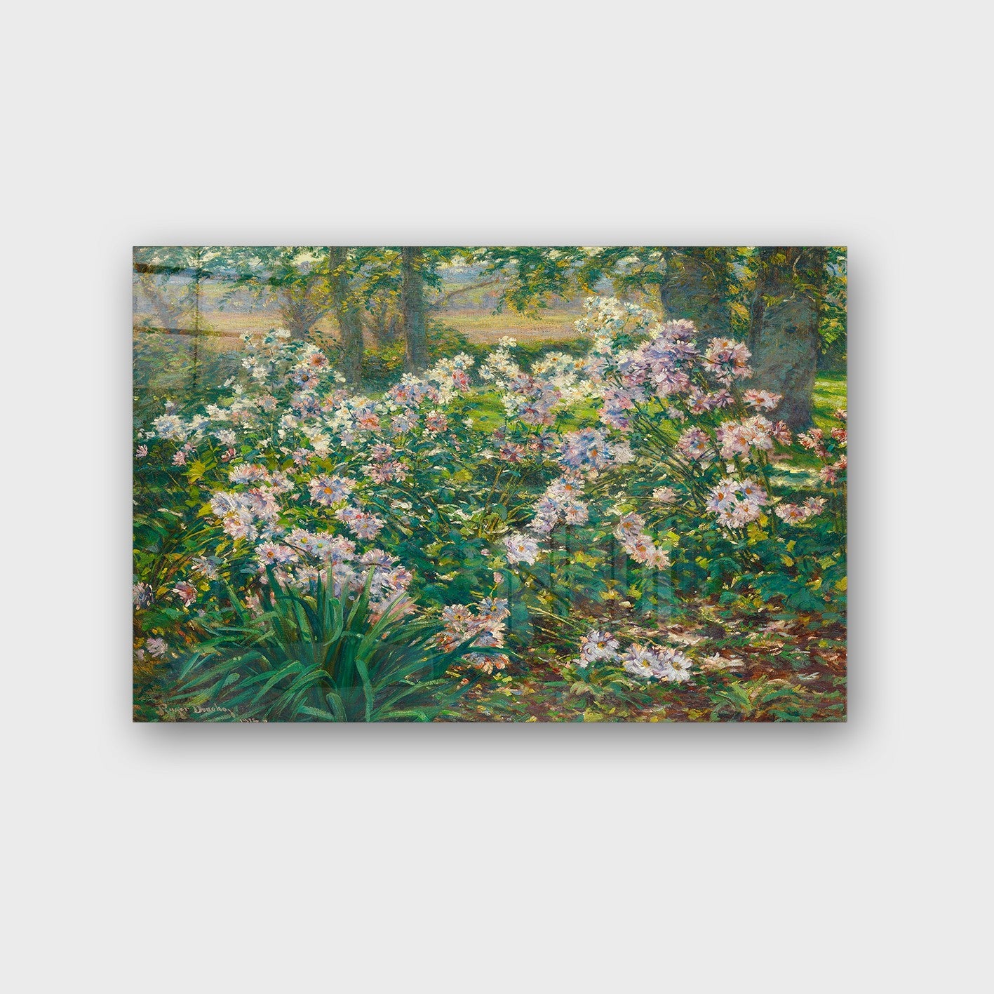 Quadro Decorativo em Vidro Temperado Multicolor 70x100cm - Arte Moderna para Parede