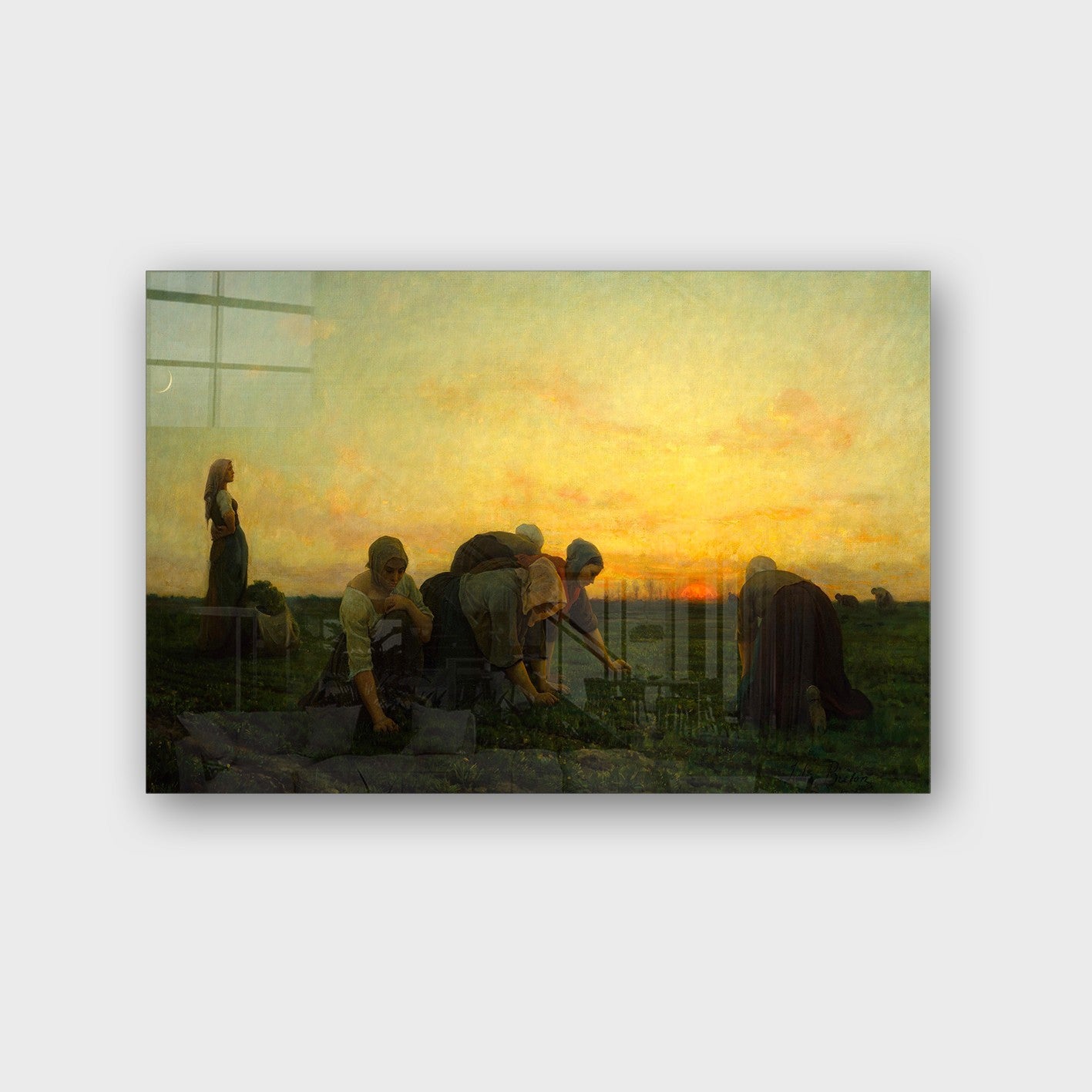 Quadro Decorativo em Vidro Temperado Multicolor 50x70cm - Arte Moderna para Parede