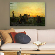 Quadro Decorativo em Vidro Temperado Multicolor 70x100cm - Arte Moderna para Parede