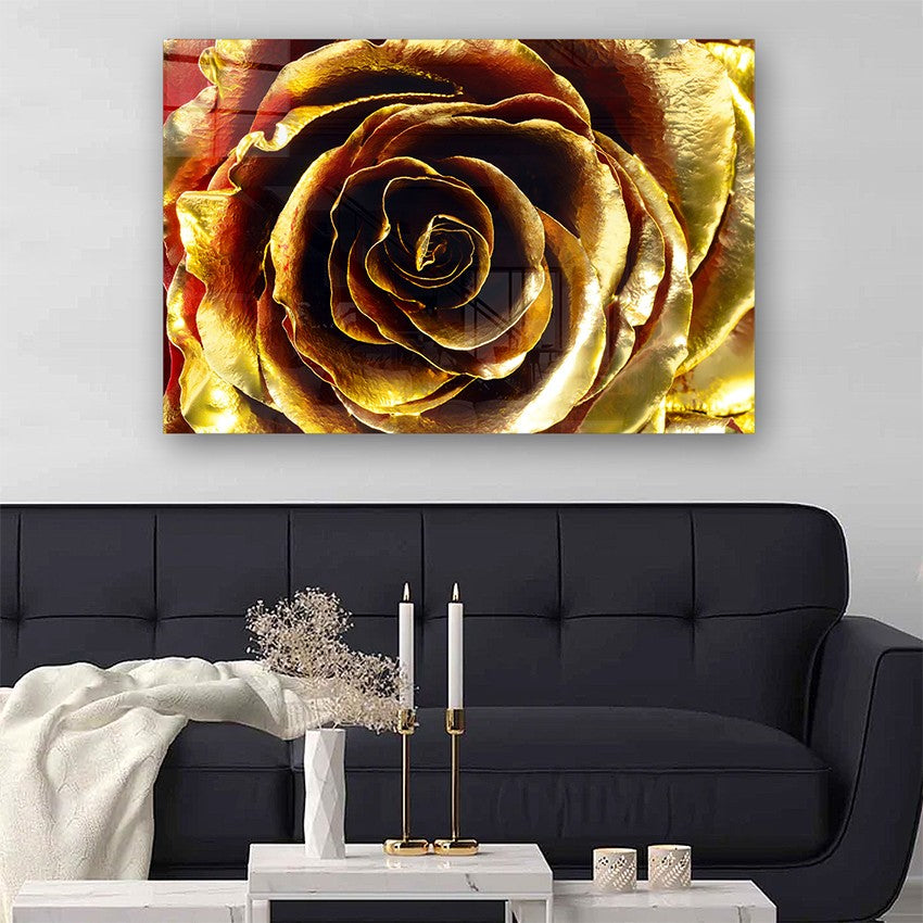 Quadro Decorativo em Vidro Temperado Multicolor 70x100cm - Arte Moderna para Parede