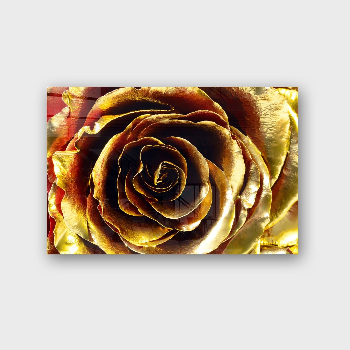 Quadro Decorativo em Vidro Temperado Multicolor 70x100cm - Arte Moderna para Parede