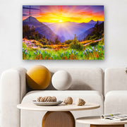 Quadro Decorativo em Vidro Temperado Multicolor 70x100cm - Arte Moderna para Parede