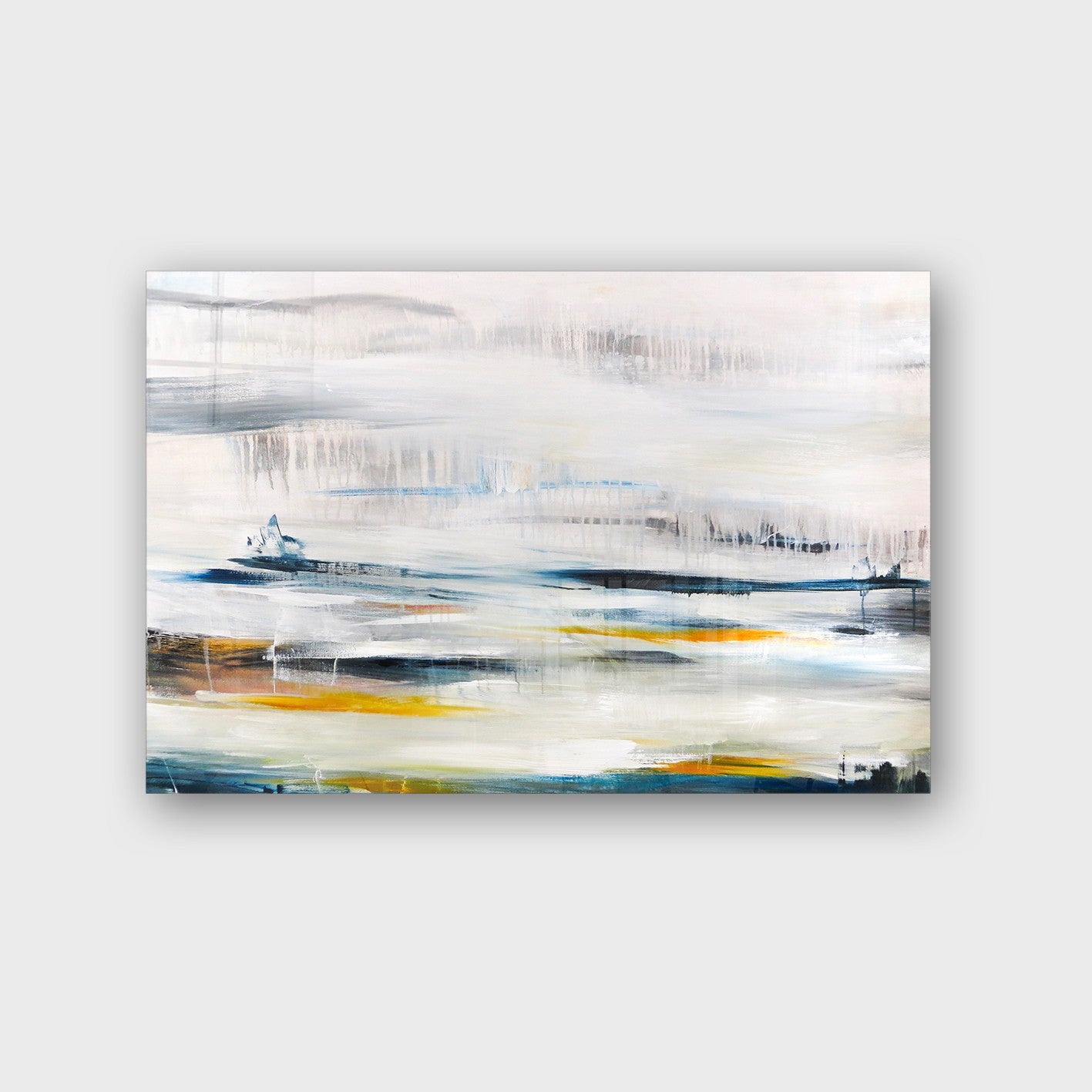 Quadro Decorativo em Vidro Temperado Multicolor 70x100cm - Arte Moderna para Parede