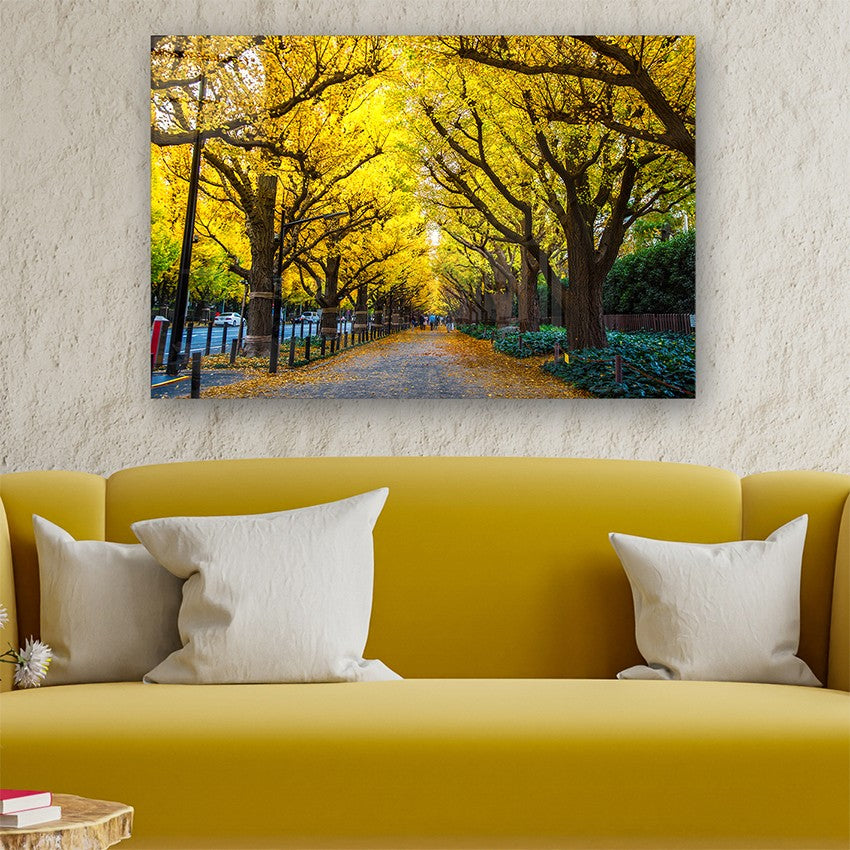 Quadro Decorativo em Vidro Temperado Multicolor 70x100cm - Arte Moderna para Parede