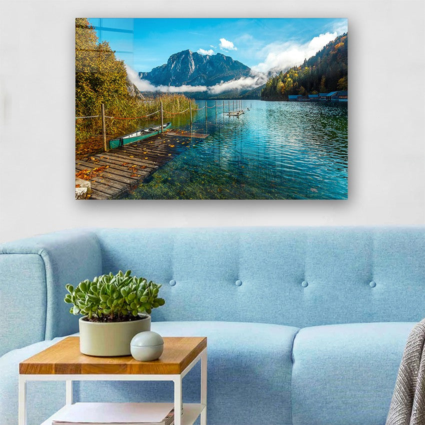 Quadro Decorativo em Vidro Temperado Multicolor 70x100cm - Arte Moderna para Parede