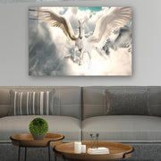 Quadro Decorativo em Vidro Temperado Multicolor 70x100cm - Arte Moderna para Parede