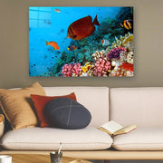 Quadro Decorativo em Vidro Temperado Multicolor 70x100cm - Arte Moderna para Parede