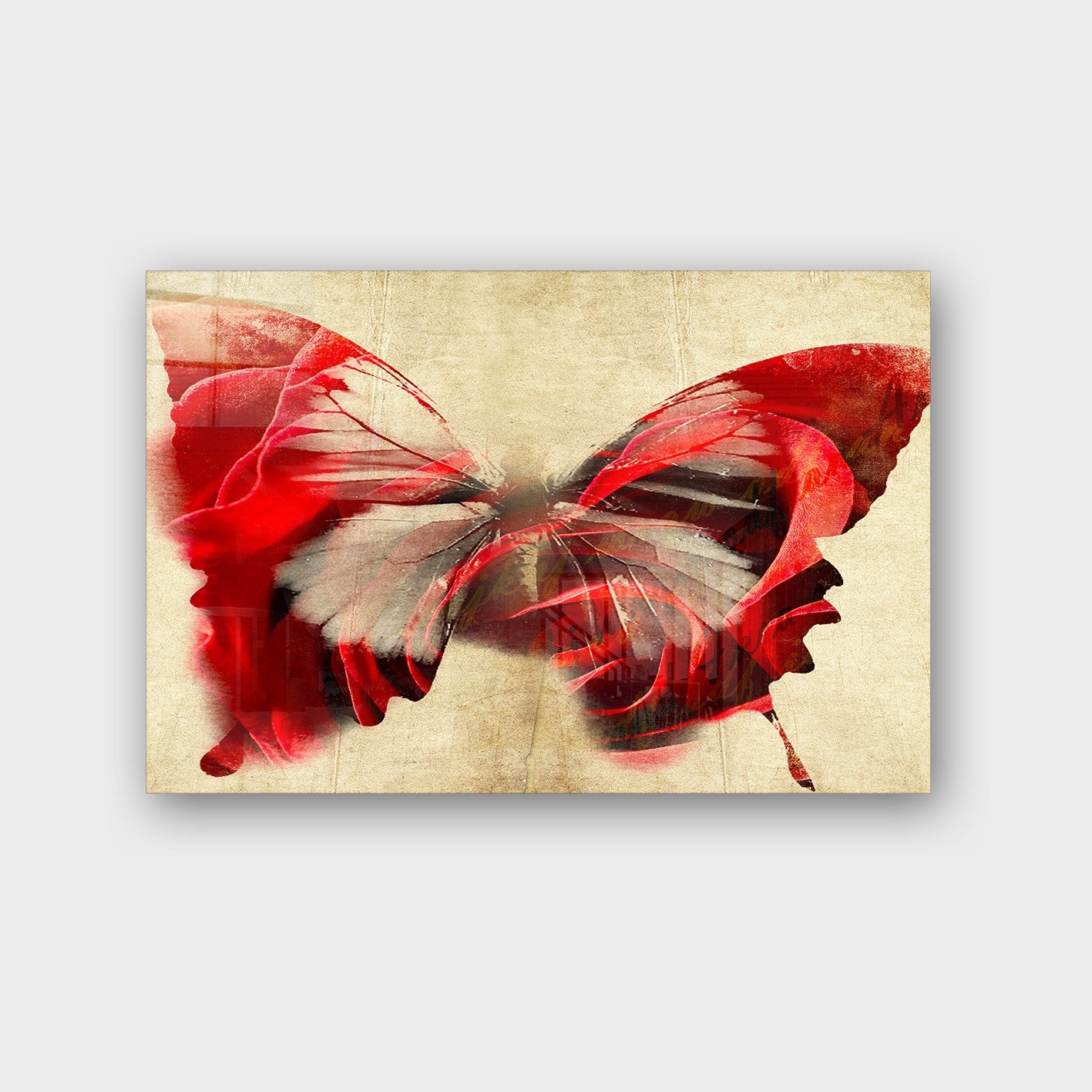 Quadro Decorativo em Vidro Temperado Multicolor 50x70cm - Arte Moderna para Parede