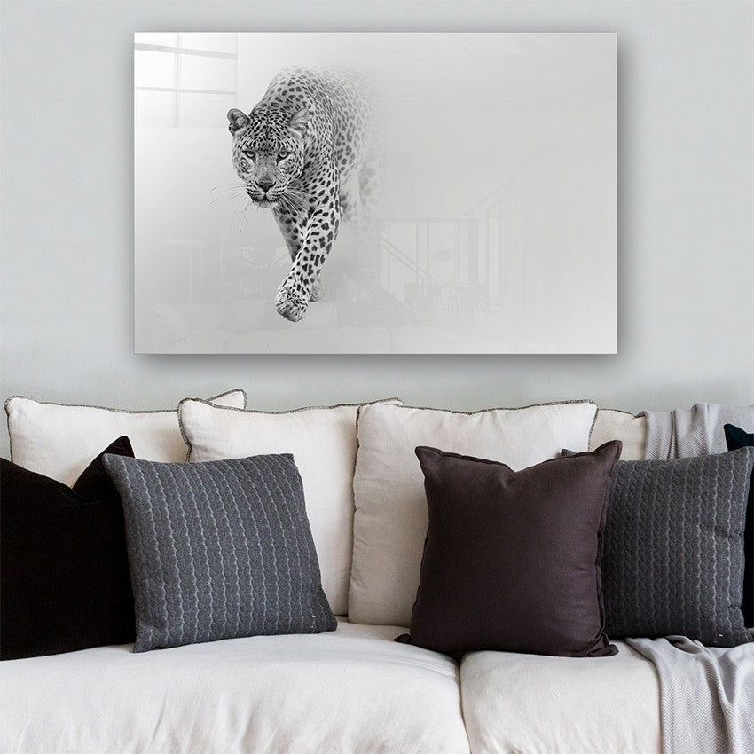 Quadro Decorativo em Vidro Temperado Multicolor 40x60cm - Arte Moderna para Parede