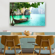 Quadro Decorativo em Vidro Temperado Multicolor 70x100cm - Arte Moderna para Parede