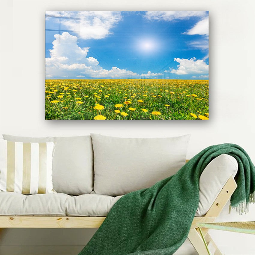 Quadro Decorativo em Vidro Temperado Multicolor 50x70cm - Arte Moderna para Parede