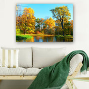 Quadro Decorativo em Vidro Temperado Multicolor 70x100cm - Arte Moderna para Parede