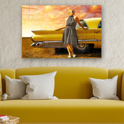 Quadro Decorativo em Vidro Temperado Multicolor 70x100cm - Arte Moderna para Parede