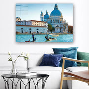 Quadro Decorativo em Vidro Temperado Multicolor 40x60cm - Arte Moderna para Parede