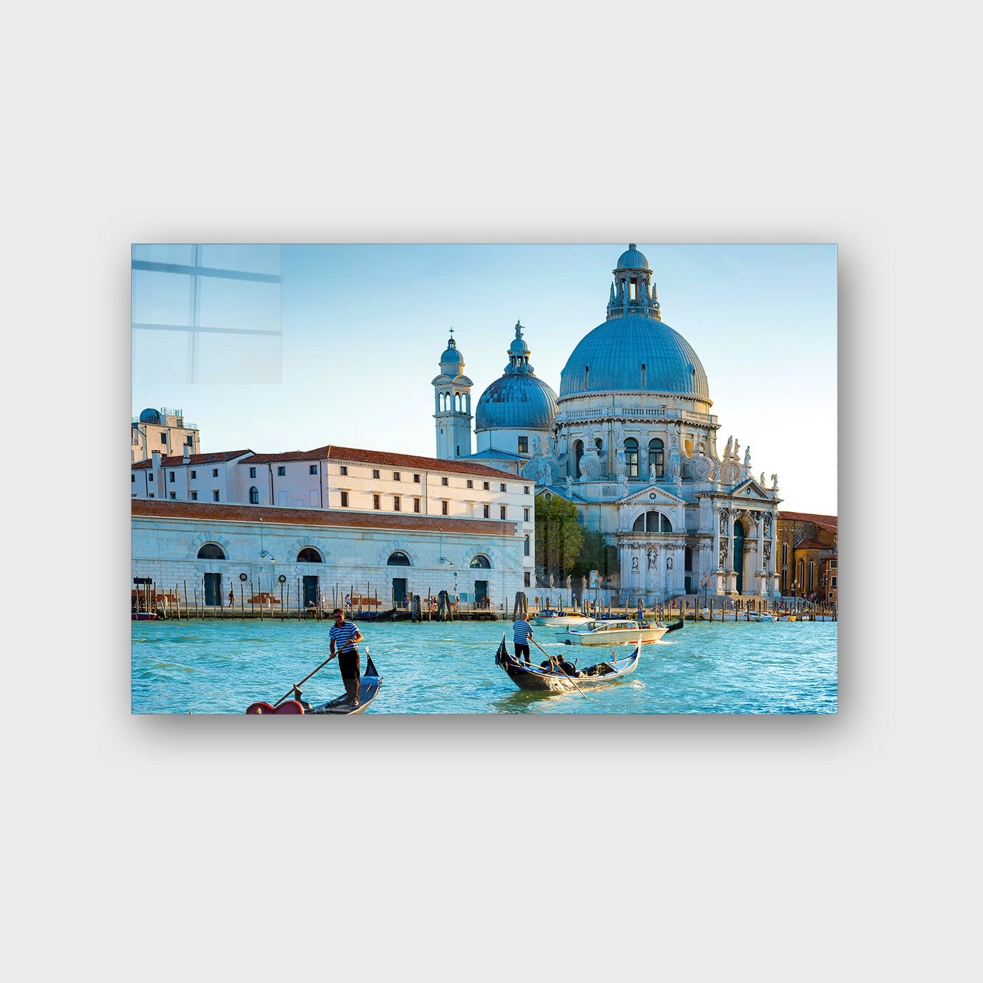 Quadro Decorativo em Vidro Temperado Multicolor 70x100cm - Arte Moderna para Parede