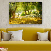 Quadro Decorativo em Vidro Temperado Multicolor 50x70cm - Arte Moderna para Parede