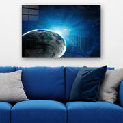 Quadro Decorativo em Vidro Temperado Multicolor 70x100cm - Arte Moderna para Parede