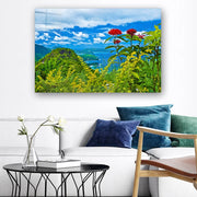 Quadro Decorativo em Vidro Temperado Multicolor 50x70cm - Arte Moderna para Parede