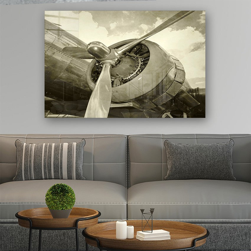 Quadro Decorativo em Vidro Temperado Multicolor 70x100cm - Arte Moderna para Parede