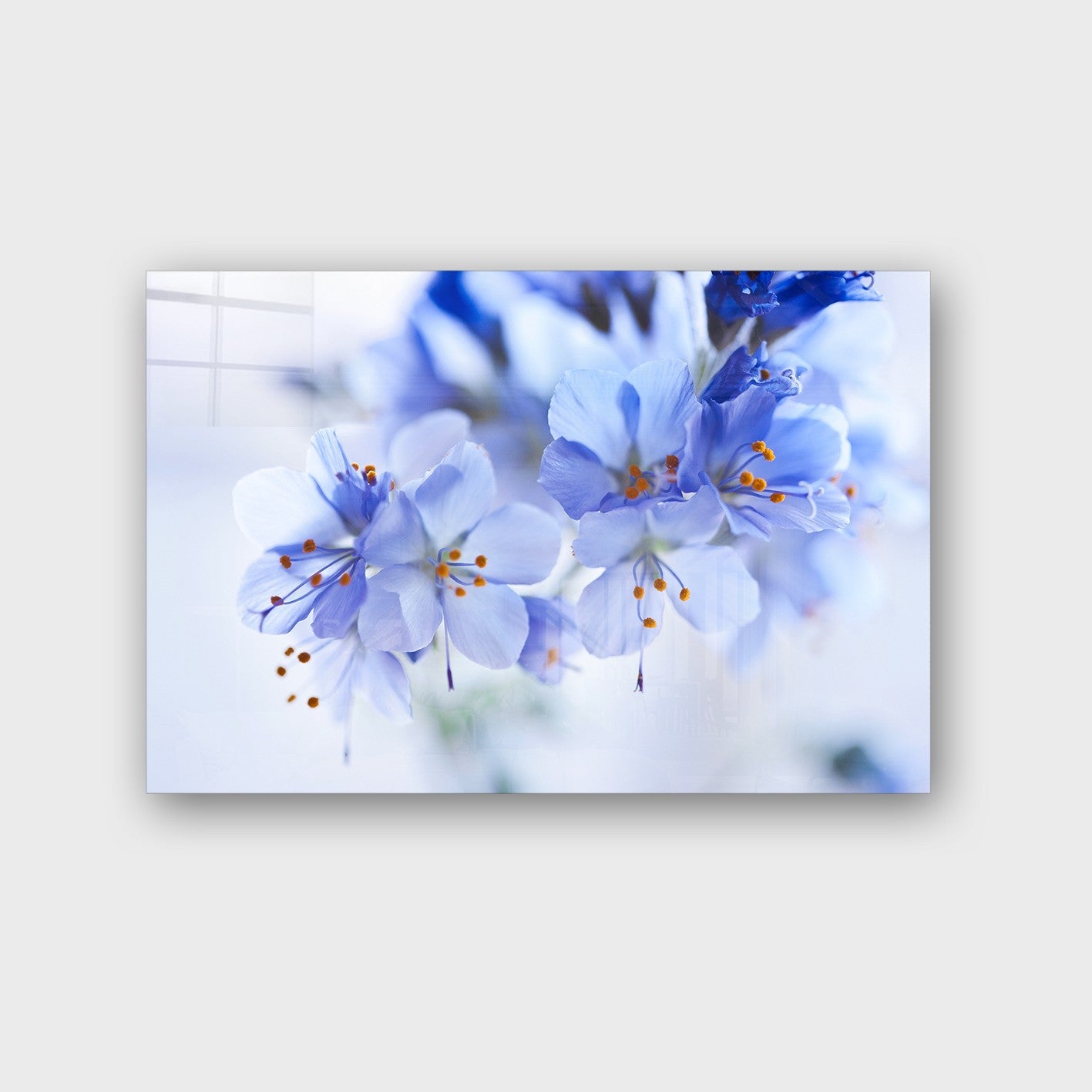 Quadro Decorativo em Vidro Temperado Multicolor 50x70cm - Arte Moderna para Parede