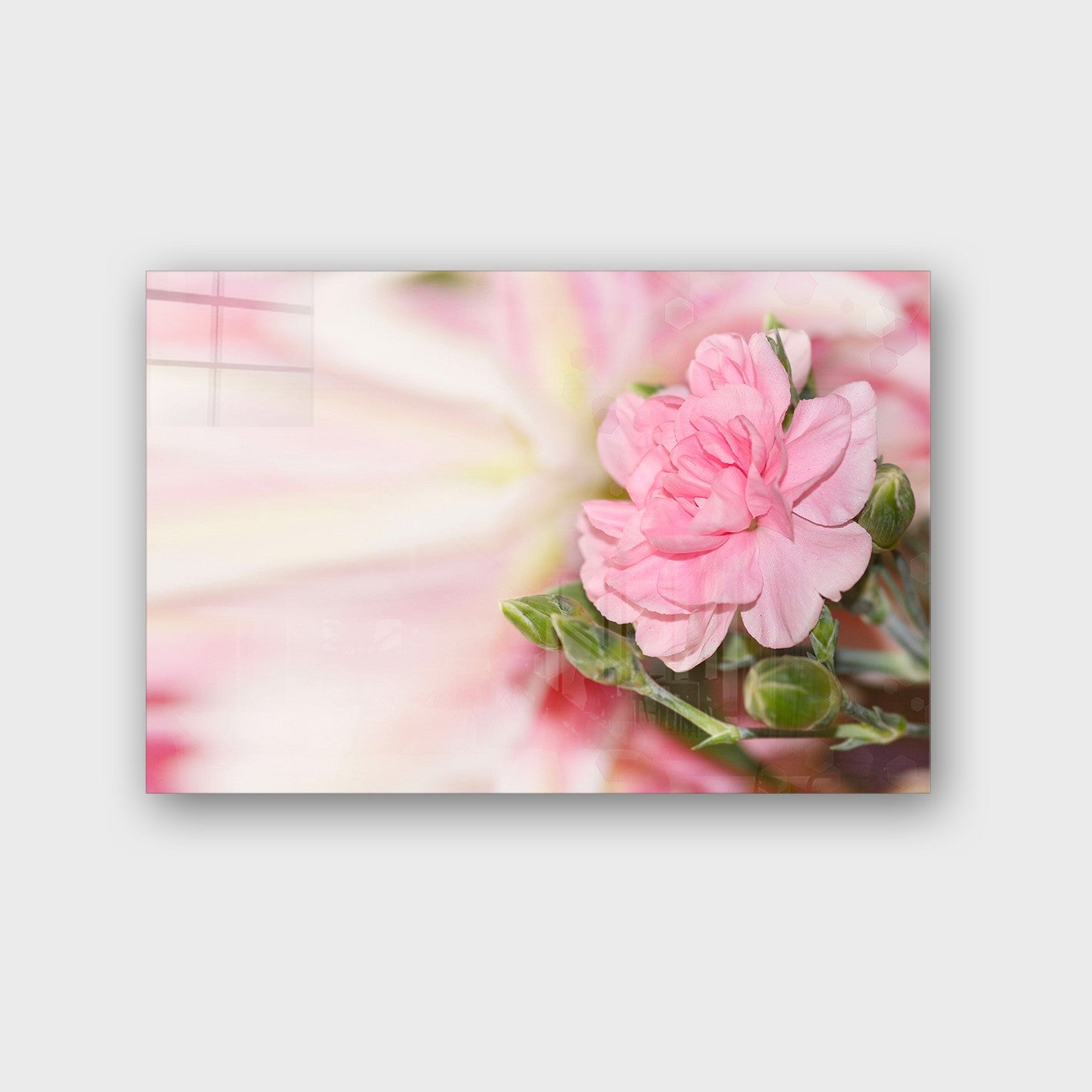 Quadro Decorativo em Vidro Temperado Multicolor 50x70cm - Arte Moderna para Parede