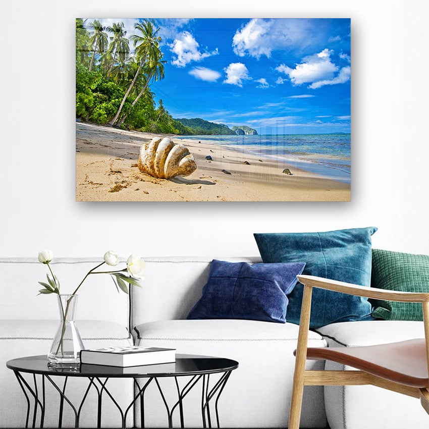 Quadro Decorativo em Vidro Temperado Multicolor 70x100cm - Arte Moderna para Parede