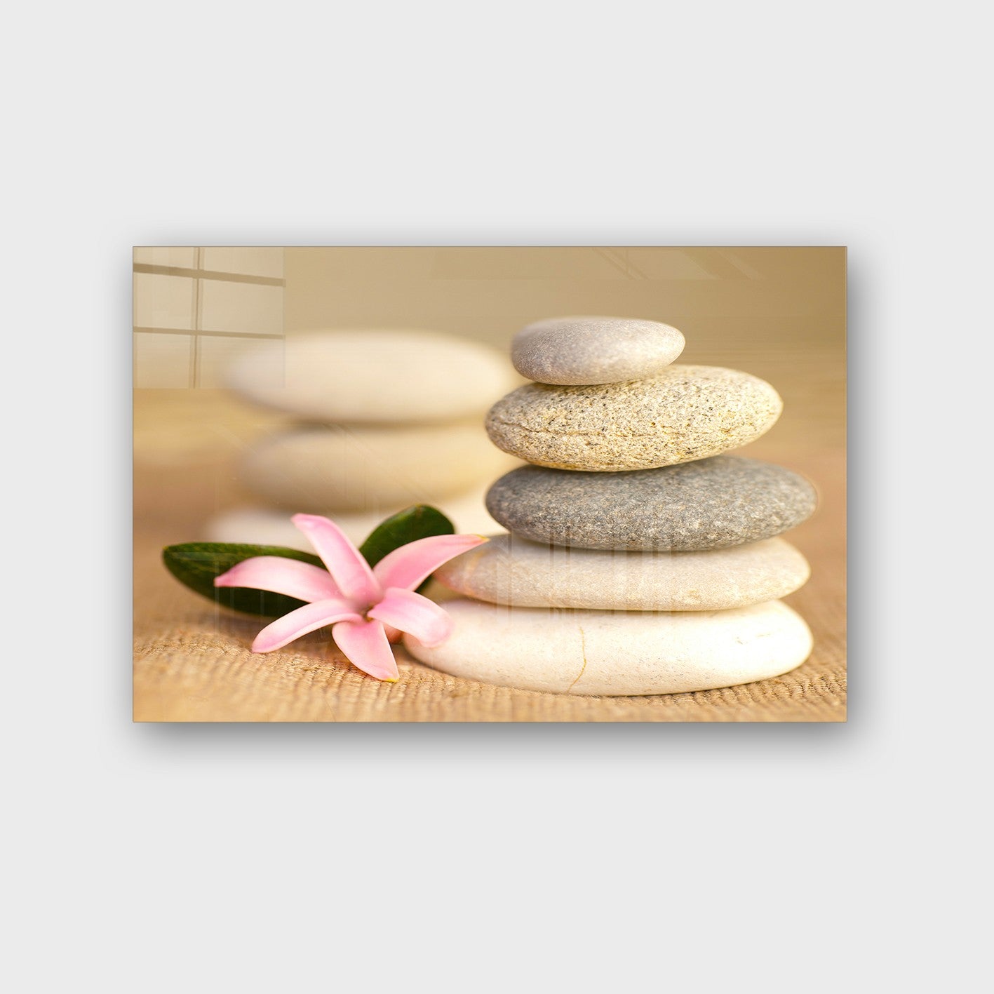 Quadro Decorativo em Vidro Temperado Multicolor 40x60cm - Arte Moderna para Parede