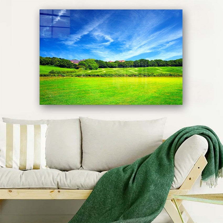 Quadro Decorativo em Vidro Temperado Multicolor 40x60cm - Arte Moderna para Parede