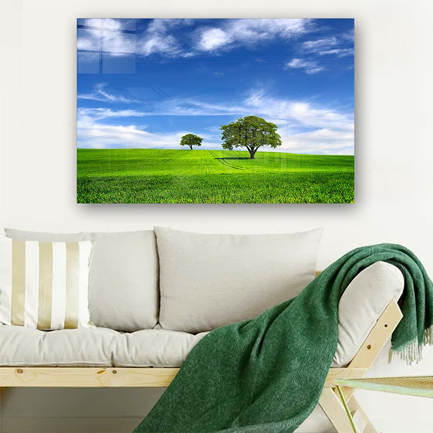 Quadro Decorativo em Vidro Temperado Multicolor 70x100cm - Arte Moderna para Parede