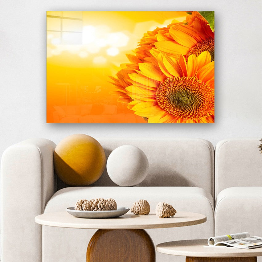 Quadro Decorativo em Vidro Temperado Multicolor 40x60cm - Arte Moderna para Parede