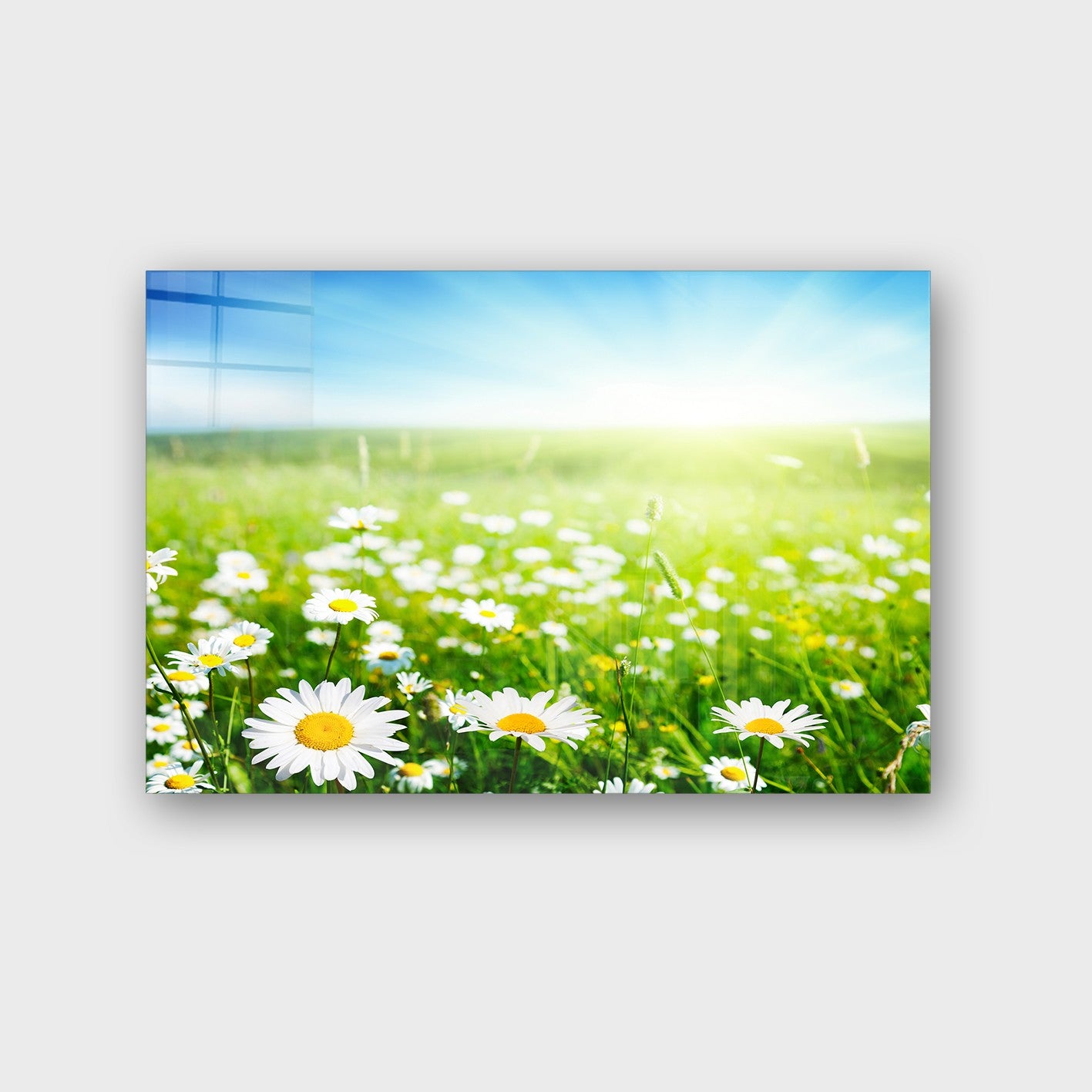 Quadro Decorativo em Vidro Temperado Multicolor 40x60cm - Arte Moderna para Parede