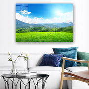 Quadro Decorativo em Vidro Temperado Multicolor 40x60cm - Arte Moderna para Parede