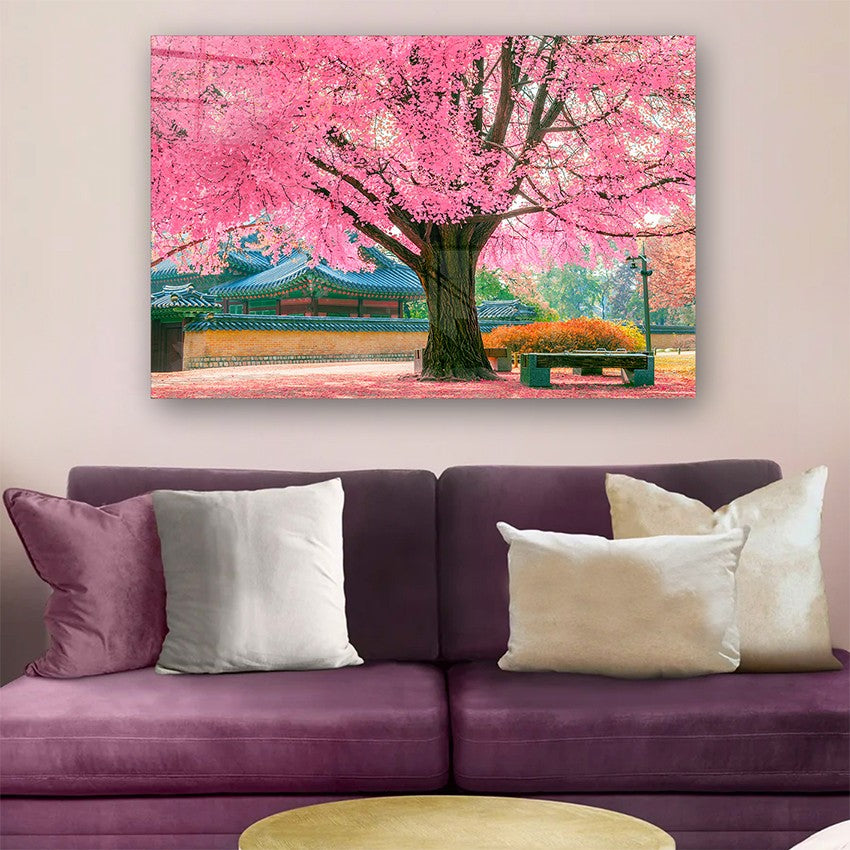 Quadro Decorativo em Vidro Temperado Multicolor 40x60cm - Arte Moderna para Parede