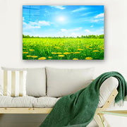 Quadro Decorativo em Vidro Temperado Multicolor 40x60cm - Arte Moderna para Parede