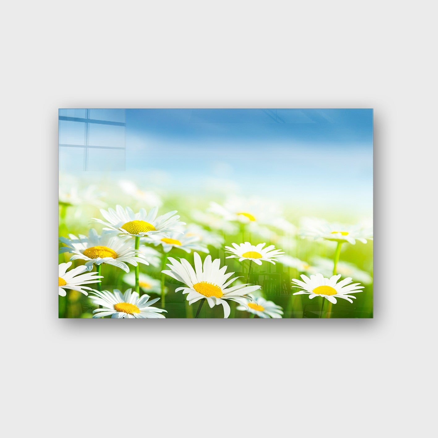 Quadro Decorativo em Vidro Temperado Multicolor 70x100cm - Arte Moderna para Parede