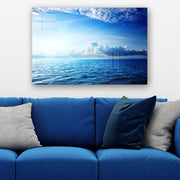 Quadro Decorativo em Vidro Temperado Multicolor 50x70cm - Arte Moderna para Parede