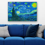 Quadro Decorativo em Vidro Temperado Multicolor 50x70cm - Arte Moderna para Parede