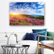 Quadro Decorativo em Vidro Temperado Multicolor 50x70cm - Arte Moderna para Parede