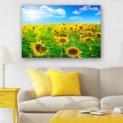 Quadro Decorativo em Vidro Temperado Multicolor 50x70cm - Arte Moderna para Parede