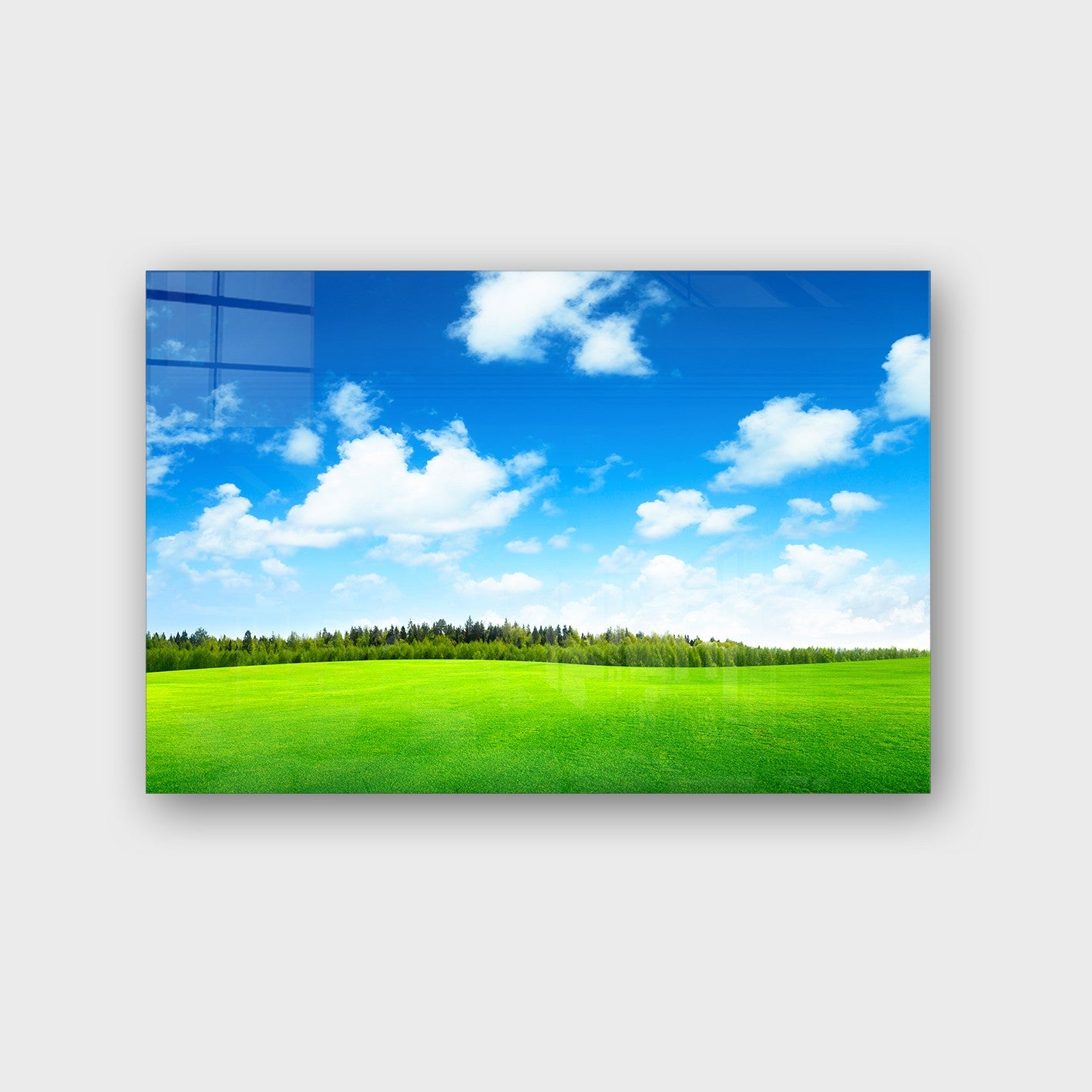 Quadro Decorativo em Vidro Temperado Multicolor 70x100cm - Arte Moderna para Parede