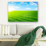 Quadro Decorativo em Vidro Temperado Multicolor 40x60cm - Arte Moderna para Parede